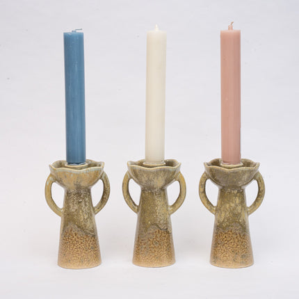 Pastel Harmony - Candle set of 3 - ↑ 18,5 cm