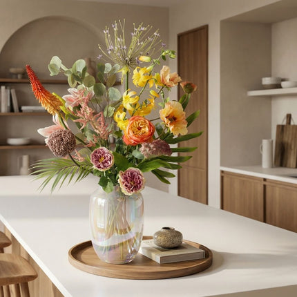 Artificial Flower Bouquet - Tropical Chic Deluxe - Real Touch - 13 Stems - ↑ 105 cm