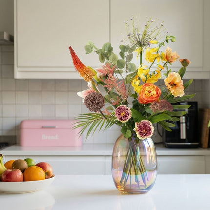 Artificial Flower Bouquet - Tropical Chic Deluxe - Real Touch - 13 Stems - ↑ 105 cm