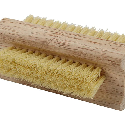 Nail Brush - Double-sided - Wood - Cleaning Brush