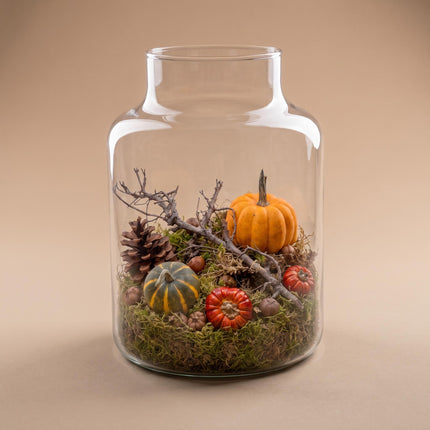 Autumn terrarium Little Milky Ø 17cm ↑ 25cm Medium kit