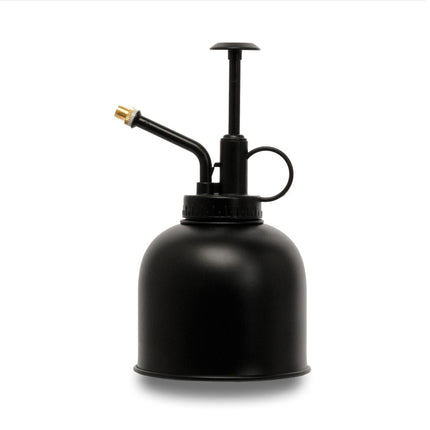 Plant mister - Waterer - Stainless Steel Gardening Sprinkler - Matte Black - ↑ 15.5 cm