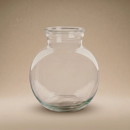 Bottle 'Teddy' - Recycled Glass Ø 25 cm ↑ 26.5 cm
