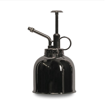 Plant mister - Waterer - Stainless Steel Gardening Sprinkler - Dark Silver - ↑ 15.5 cm