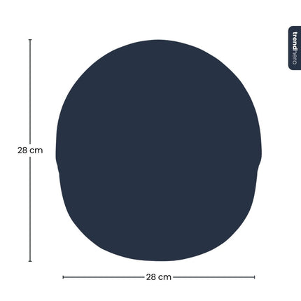 Terrarium bottle ‘Dome XL’ – Two-part round glass – Closed terrarium Ø 28 cm ↑ 28 cm