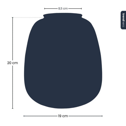 Tinsel Winter terrarium - Bottle garden DIY kit - Ø 19 cm ↑ 20 cm