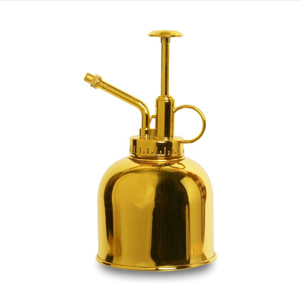 Plant mister - Waterer - Stainless Steel Gardening Sprinkler - Gold - ↑ 15.5 cm