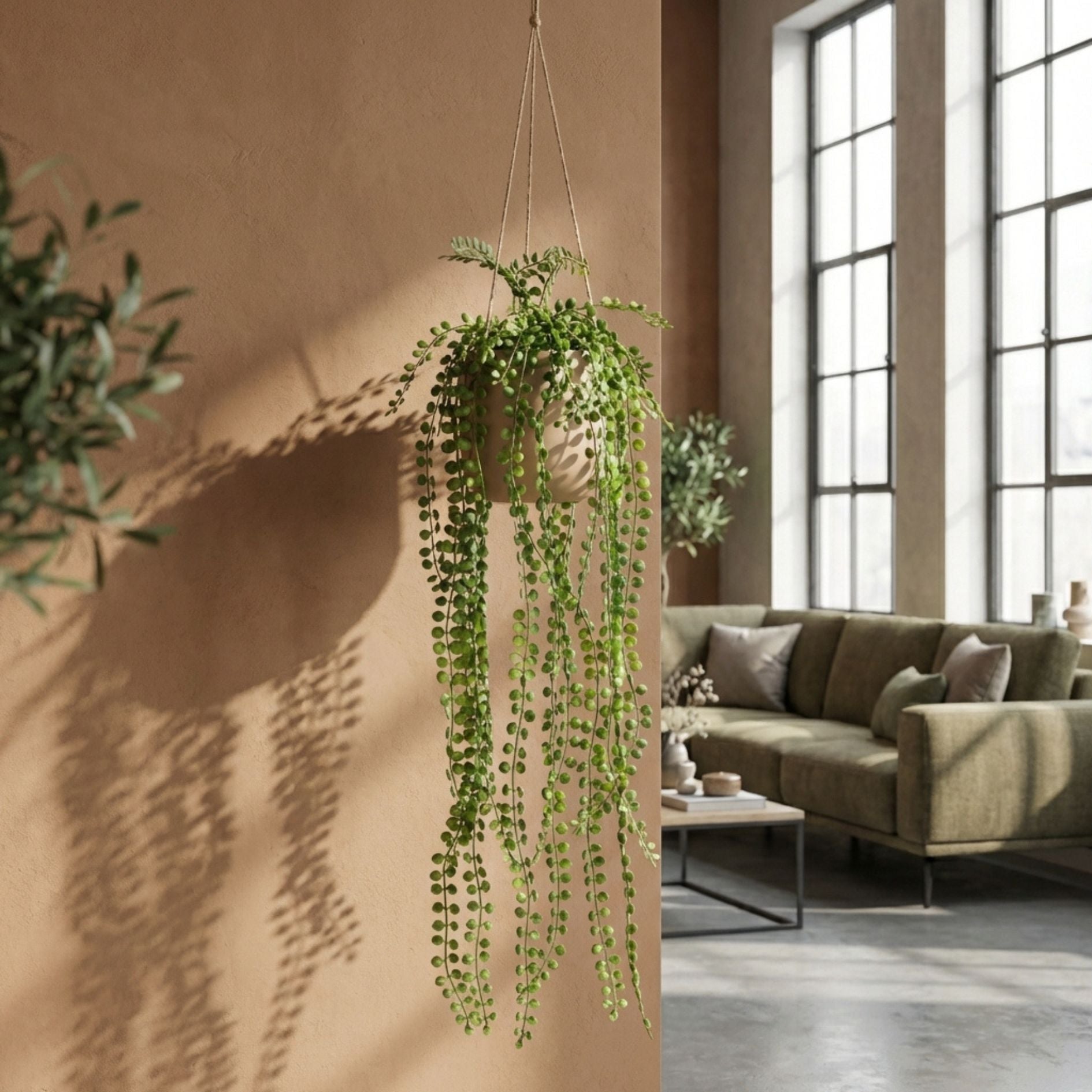 ficus hanging plant Artificial Ficus Pumila