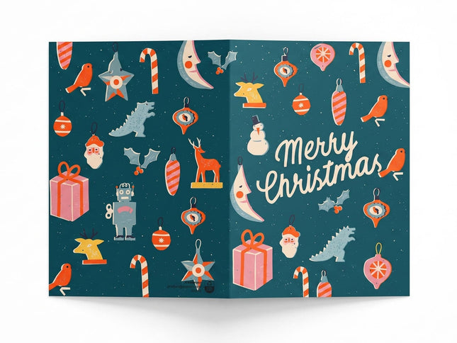 Merry Christmas Greeting Card
