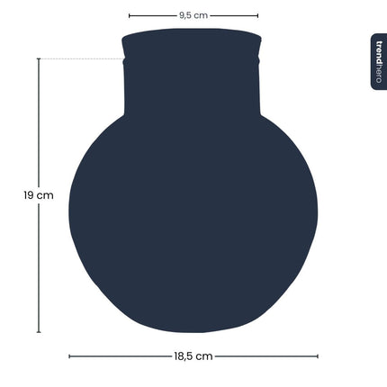 Terrarium bottle ‘Noah' with cork - Closed terrarium Ø 18.5 cm ↑ 19 cm