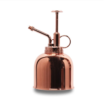 Plant mister - Waterer - Stainless Steel Gardening Sprinkler - Rose Gold - ↑ 15.5 cm