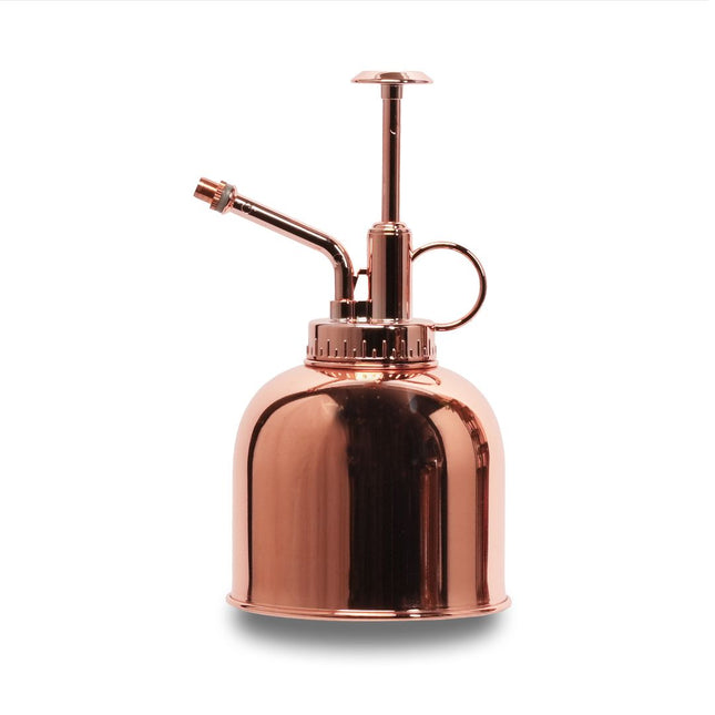 Plant mister - Waterer - Stainless Steel Gardening Sprinkler - Rose Gold - ↑ 15.5 cm