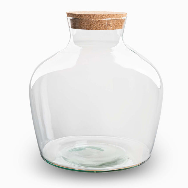Terrarium with cork - Fat Joe - Closed terrarium ↑ 30 cm