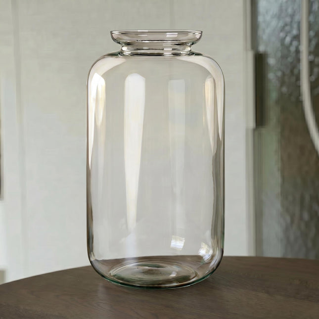 Bottle 'Sven XL' - Recycled Glass Ø 23 cm ↑ 43 cm