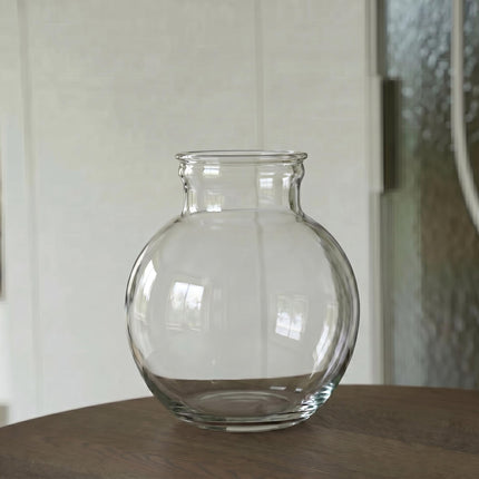 Bottle ‘Bolder Bob’ - Recycled Glass Ø 30 cm ↑ 31 cm
