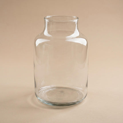 Bottle 'Milky' - Recycled Glass Ø 21,5 cm ↑ 30 cm