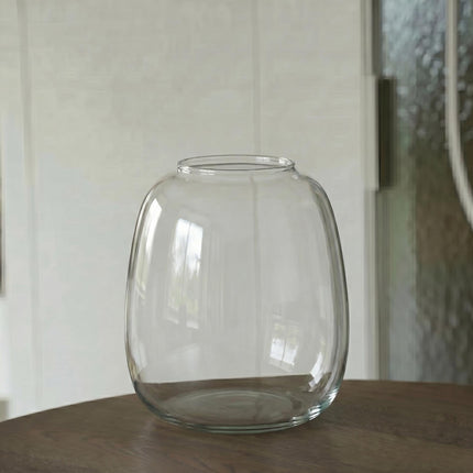 Bottle 'Emma mini' - Recycled Glass Ø 19 cm ↑ 20 cm