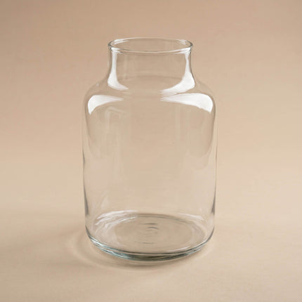 Bottle 'Little Milky' - Recycled Glass Ø 17 cm ↑ 25 cm